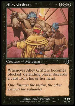 MTG: Alley Grifters - Mercadian Masques - Magic Card - Image 1