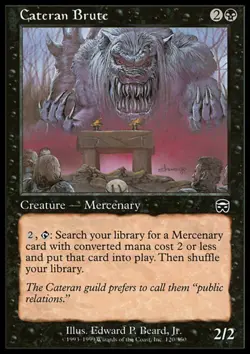 MTG: Cateran Brute - Mercadian Masques - Magic Card - Image 1