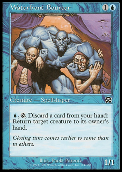 MTG: Waterfront Bouncer - Mercadian Masques - Magic Card - Image 1
