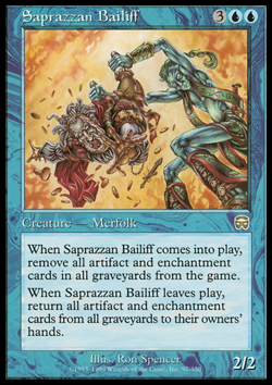 MTG: Saprazzan Bailiff - Mercadian Masques - Magic Card - Image 1