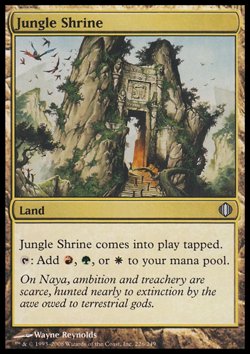 MTG: Jungle Shrine - Shards of Alara - Magic Card - Image 1