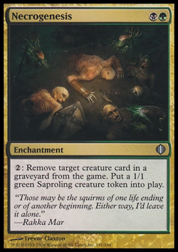 MTG: Necrogenesis - Shards of Alara - Magic Card - Image 1