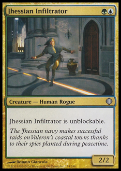 MTG: Jhessian Infiltrator - Shards of Alara - Magic Card - Image 1