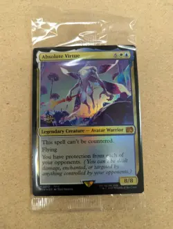 Absolute Virtue Prerelease Promo 2025 Sealed Final Fantasy Magic The Gathering - Image 1