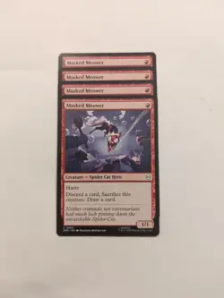 (4) Masked Meower *PLAYSET* Marvel's Spider-Man Regular NM MTG - Image 1