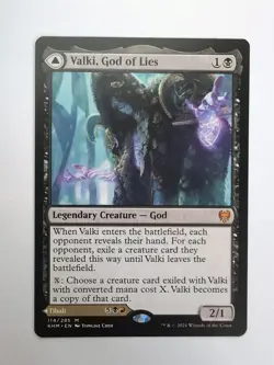 Valki, God Of Lies (KHM) Kaldheim Regular Mythic 114/285 - Image 1