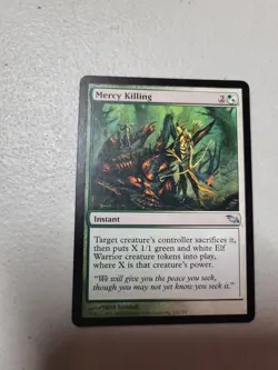 1 x Mercy Killing - Shadowmoor Magic The Gathering - MTG - EOF LP Free Shipping - Image 1