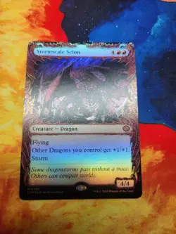 Stormscale Scion (Showcase) - Tarkir: Dragonstorm (TDM) - Foil - NM - Image 1