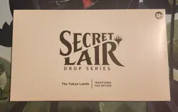 MTG Secret Lair: Tokyo Lands - FOIL - New Sealed Magic The Gathering - Image 1