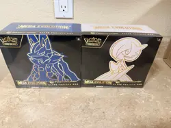 Pokemon TCG Mega Evolution Pokemon Center Exclusive ETB Set of 2 Factory Sealed - Image 1
