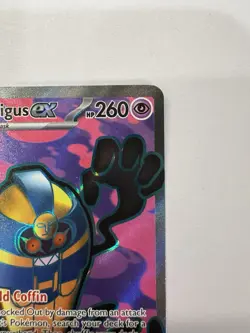 Cofagrigus ex 224/182 Sv04: Paradox Rift Holo Near Mint Nm Pokemon TCG - Image 3