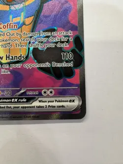 Cofagrigus ex 224/182 Sv04: Paradox Rift Holo Near Mint Nm Pokemon TCG - Image 5