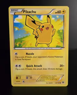 Pokemon TCG - PIKACHU - 42/146 - XY (BASE SET) - 2014 - LP/NM - Image 1