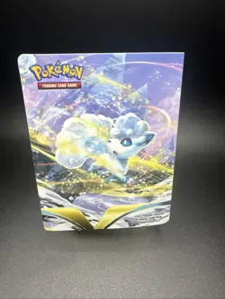 Pokemon Silver Tempest Mini Portfolio Lugia & Alolan Vulpix ONLY BINDER - Image 2