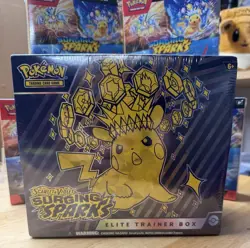 ⚡Pokemon TCG Surging Sparks Elite Trainer Box ETB Magneton Promo - Sealed New⚡ - Image 1