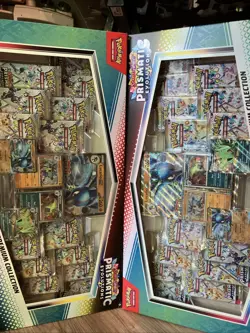 Pokemon Prismatic Evolution Lucario Ex Tyranitar Ex Premium Collection. ( X2) - Image 3