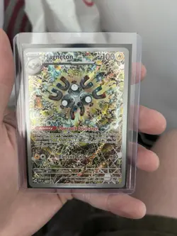 Magneton 159 Pokemon TCG S&V Surging Sparks Black Star Promo Holo NM - Image 1