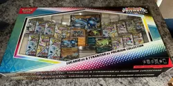 PRISMATIC EVOLUTIONS Lucario EX and Tyranitar EX Premium Collection Free Shiping - Image 1