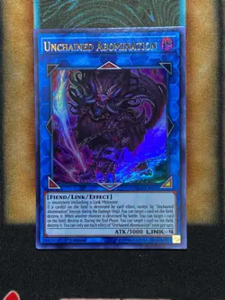 Yugioh Unchained Abomination CHIM-EN045 Ultra Rare 1st Ed NM - Image 1