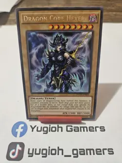 Yu-Gi-Oh Dragon Core INOV 1st Edition Rare Light Played - Image 1