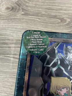 2003 Yu-Gi-Oh Collector Tin Joey Gearfried Iron Knight SEALED - Read - Image 5