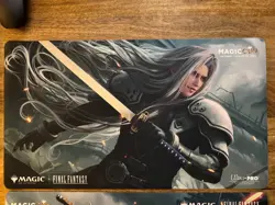 Ultra Pro Magic Con Las Vegas 2025 EXCLUSIVE Sephiroth & Cloud Playmats - Image 2