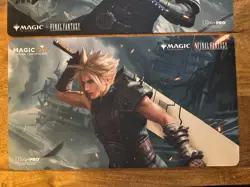 Ultra Pro Magic Con Las Vegas 2025 EXCLUSIVE Sephiroth & Cloud Playmats - Image 3