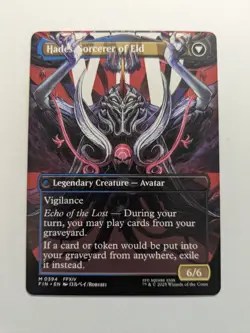 Emet-Selch, Unsundered 0394 (Borderless Regular) Final Fantasy MTG - Image 2