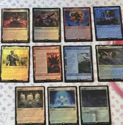 MTG Final Fantasy Prerelease Lot X 11 Rare Foil - Image 1