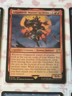 MTG Final Fantasy Prerelease Lot X 11 Rare Foil - Image 2