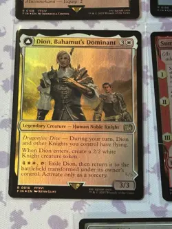 MTG Final Fantasy Prerelease Lot X 11 Rare Foil - Image 5