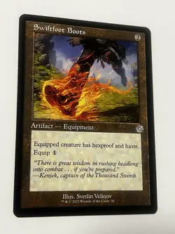 MTG | Swiftfoot Boots (Retro) [The Brothers' War Retro Artifacts] NF - Image 1