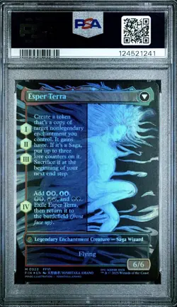 TERRA ARTIST BORDERLESS FOIL PSA 10 2025 MAGIC THE GATHERING FINAL FANTASY #0323 - Image 2