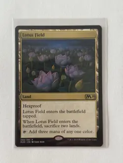 Lotus Field (Core Set 2020) - NM Pack Fresh Magic: The Gathering - Image 1
