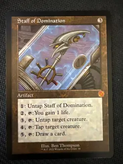 Staff of Domination - Commander Legends (CMR) Near Mint - Image 1