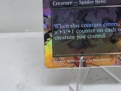 Magic The Gathering - Web-Warriors (Borderless) Marvel's Spider-Man Foil - NM - Image 4