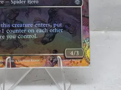 Magic The Gathering - Web-Warriors (Borderless) Marvel's Spider-Man Foil - NM - Image 5