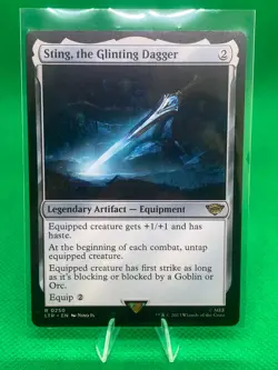 Sting, the Glinting Dagger - #250 - The Lord of the Rings - MTG - Image 1