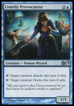MTG: Courtly Provocateur - Core 2013 - Magic Card - Image 1