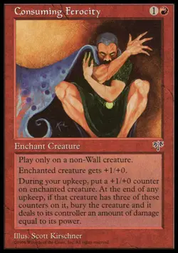 MTG: Consuming Ferocity - Mirage - Magic Card - Image 1