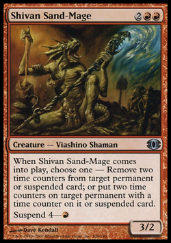 MTG: Shivan Sand-Mage - Future Sight - Magic Card - Image 1