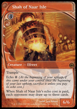 MTG: Shah of Naar Isle - Future Sight - Magic Card - Image 1