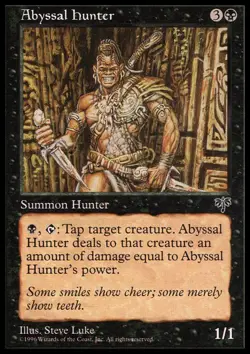 MTG: Abyssal Hunter - Mirage - Magic Card - Image 1