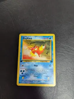 1st Edition Magikarp 47/82 - Team Rocket - Near Mint Vintage Pokemon Card - Image 1