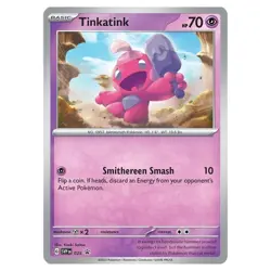 Paldea Evolved Tinkatink Pokemon Scarlet & Violet TCG Booster 3-Pack - Image 2