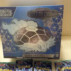 Pokemon Stellar Crown ETB Elite Trainer Box Factory Sealed 5 Bonus Japanese Pack - Image 2