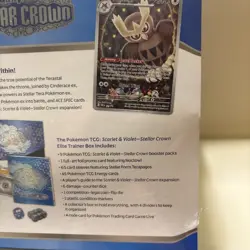 Pokemon Stellar Crown ETB Elite Trainer Box Factory Sealed 5 Bonus Japanese Pack - Image 5