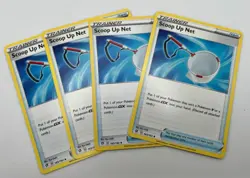 Scoop Up Net 165/192 x4 4x Pokemon Card Rebel Clash Playset LP - Image 1