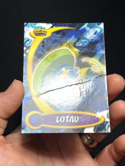 Topps Pokemon Advanced Challenge Non Holo Lotad #39 dmg - Image 2
