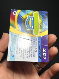 Topps Pokemon Advanced Challenge Non Holo Lotad #39 dmg - Image 4